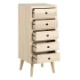 Chest of drawers MARIE 42 x 40,2 x 100 cm Natural Wood DMF by BigBuy Home, Chest of Drawers - Ref: S8802044, Price: 286,30 €,...