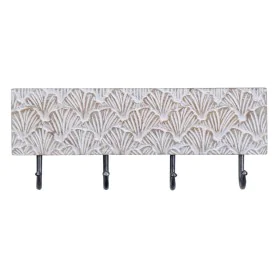 Bengaleiro de parede 38,5 x 7 x 15 cm Metal Madeira de BigBuy Home, Bengaleiros de parede - Ref: S8802060, Preço: 21,45 €, De...