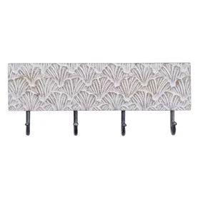 Bengaleiro de parede 38,5 x 7 x 15 cm Metal Madeira de BigBuy Home, Bengaleiros de parede - Ref: S8802060, Preço: 20,59 €, De...