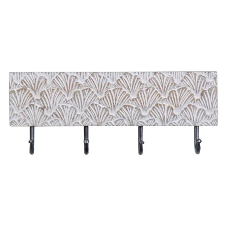 Appendiabiti da parete 38,5 x 7 x 15 cm Metallo Legno di BigBuy Home, Appendiabiti a parete - Rif: S8802060, Prezzo: 20,59 €,...