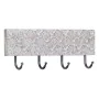 Bengaleiro de parede 38,5 x 7 x 15 cm Metal Madeira de BigBuy Home, Bengaleiros de parede - Ref: S8802060, Preço: 21,45 €, De...