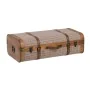 Juego de Baúles 80 x 41,5 x 25 cm Tejido Sintético Madera Cuadros (2 Piezas) de BigBuy Home, Cajas y arcones de almacenaje - ...