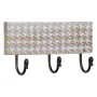 Bengaleiro de parede 30 x 7 x 16 cm Metal Madeira de BigBuy Home, Bengaleiros de parede - Ref: S8802098, Preço: 10,50 €, Desc...