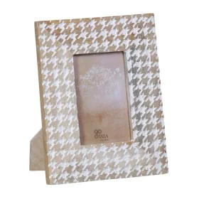 Photo frame 10,16 x 15,24 x 1,3 cm Wood White by BigBuy Home, Table and wall frames - Ref: S8802103, Price: 13,99 €, Discount: %