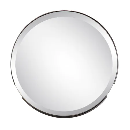 Miroir mural 41 x 3 x 41 cm Noir Métal de BigBuy Home, Miroirs muraux - Réf : S8802127, Prix : 32,39 €, Remise : %