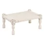 Banquette 67 x 46 x 27 cm Bois Corde Blanc de BigBuy Home, Chaises - Réf : S8802138, Prix : 121,57 €, Remise : %