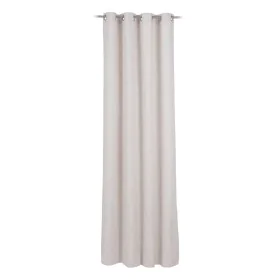 Cortina Bege Poliéster Prata 100 % algodão 140 x 260 cm de BigBuy Home, Cortinas - Ref: S8802144, Preço: 46,73 €, Desconto: %