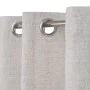 Curtain Beige Polyester Silver 100% cotton 140 x 260 cm by BigBuy Home, Curtains - Ref: S8802144, Price: 47,11 €, Discount: %