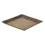 Bandeja de Aperitivos Aluminio Bronce 34 x 34 x 3 cm de BigBuy Home, Platos y fuentes - Ref: S8802180, Precio: 30,31 €, Descu...