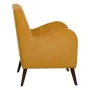 Sillón 70 x 82 x 88 cm Tejido Sintético Madera Mostaza de BigBuy Home, Sillas - Ref: S8802183, Precio: 455,31 €, Descuento: %