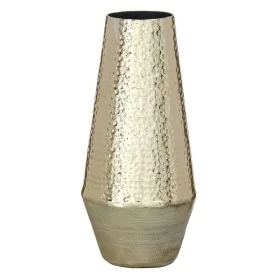 Vaso Dourado Alumínio 14 x 14 x 31 cm de BigBuy Home, Jarrões - Ref: S8802184, Preço: 32,96 €, Desconto: %