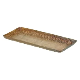 bandeja de aperitivos 41 x 16 x 3 cm Alumínio Bronze de BigBuy Home, Pratos e fontes - Ref: S8802188, Preço: 20,79 €, Descont...