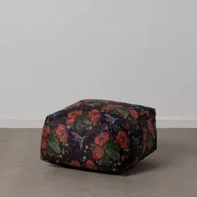 Pouf Coquelicot Polyester 60 x 60 x 30 cm de BigBuy Home, Poufs - Réf : S8802193, Prix : 54,76 €, Remise : %