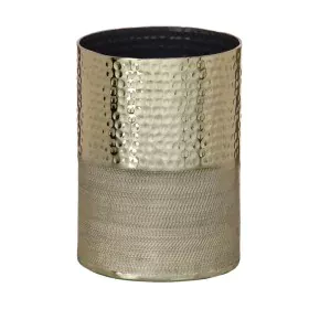 Vaso 13 x 13 x 18 cm Dourado Alumínio de BigBuy Home, Jarrões - Ref: S8802194, Preço: 25,03 €, Desconto: %