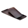 Snack tray 32 x 12 x 2 cm Aluminium Bronze by BigBuy Home, Plates and dishes - Ref: S8802221, Price: 14,40 €, Discount: %