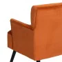 Armchair 63 x 50 x 83 cm Synthetic Fabric Wood Orange by BigBuy Home, Chairs - Ref: S8802224, Price: 174,75 €, Discount: %