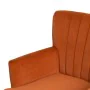 Poltrona 63 x 50 x 83 cm Tecido Sintético Madeira Laranja de BigBuy Home, Cadeiras - Ref: S8802224, Preço: 174,75 €, Desconto: %