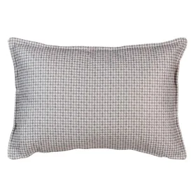 Coussin Polyester Gris clair 45 x 30 cm Pied de coq de BigBuy Home, Coussins - Réf : S8802265, Prix : 22,86 €, Remise : %