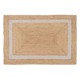 Tapete Natural Branco Juta 230 x 160 cm de BigBuy Home, Tapetes - Ref: S8802314, Preço: 156,02 €, Desconto: %