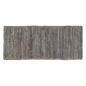 Tapete Natural Azul Algodão Juta 170 x 70 cm de BigBuy Home, Tapetes - Ref: S8802316, Preço: 50,70 €, Desconto: %