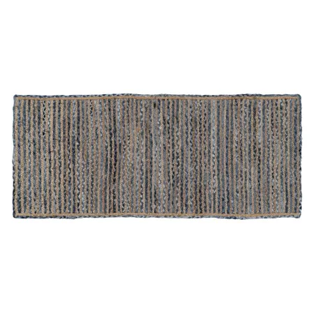 Tappeto Naturale Azzurro Cotone Juta 170 x 70 cm di BigBuy Home, Tappeti - Rif: S8802316, Prezzo: 51,11 €, Sconto: %