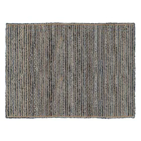 Alfombra 290 x 200 cm Natural Azul Algodón Yute de BigBuy Home, Alfombras - Ref: S8802318, Precio: 226,34 €, Descuento: %