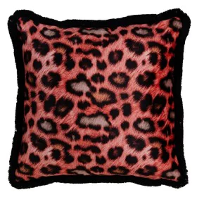 Cojín Naranja Leopardo 45 x 45 cm de BigBuy Home, Cojines - Ref: S8802351, Precio: 31,16 €, Descuento: %