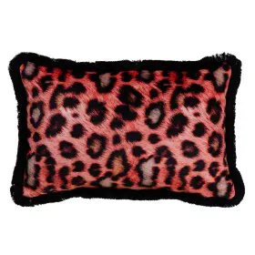 Cojín Naranja Leopardo 45 x 30 cm de BigBuy Home, Cojines - Ref: S8802352, Precio: 29,46 €, Descuento: %