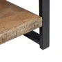 Table d'appoint MANGO 100 x 40 x 60 cm Naturel Noir Bois Fer de BigBuy Home, Tables - Réf : S8802374, Prix : 202,92 €, Remise...