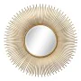 Wall mirror Golden Metal 80 x 6 x 80 cm by BigBuy Home, Wall-Mounted Mirrors - Ref: S8802376, Price: 209,84 €, Discount: %