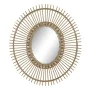 Wall mirror 67 x 3 x 77 cm Natural Bamboo by BigBuy Home, Wall-Mounted Mirrors - Ref: S8802435, Price: 71,69 €, Discount: %