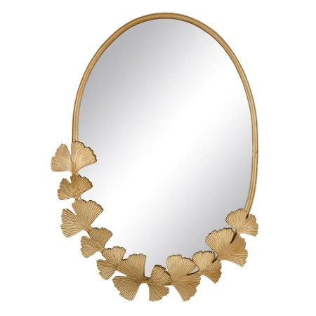 Miroir mural 34 x 4 x 42 cm Doré Métal de BigBuy Home, Miroirs muraux - Réf : S8802456, Prix : 47,69 €, Remise : %