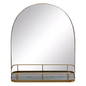 Espelho de parede 40 x 12 x 46,5 cm Dourado Metal de BigBuy Home, Espelhos de parede - Ref: S8802460, Preço: 50,37 €, Descont...