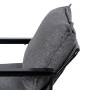 Sillón 69 x 79 x 82 cm Tejido Sintético Gris Metal de BigBuy Home, Sillas - Ref: S8802492, Precio: 265,38 €, Descuento: %