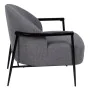 Sillón 74 x 72 x 81 cm Tejido Sintético Gris Madera de BigBuy Home, Sillas - Ref: S8802493, Precio: 424,44 €, Descuento: %