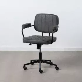 Office Chair 56 x 56 x 92 cm Black by BigBuy Office, Sofas and chairs - Ref: S8802499, Price: 163,89 €, Discount: %