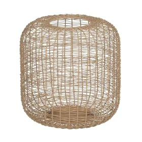 Lanterne Bougeoir Beige 24 x 24 x 23 cm Fer de BigBuy Home, Bougeoirs et chandeliers - Réf : S8802515, Prix : 30,69 €, Remise...