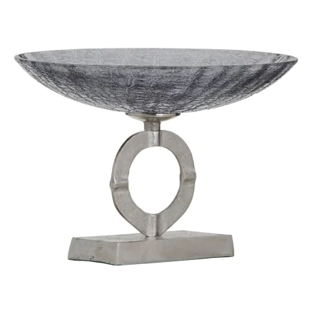 Centre de Table Gris Argenté 33 x 33 x 24 cm de BigBuy Home, Objets de décoration - Réf : S8802533, Prix : 58,32 €, Remise : %