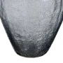 Vase Crystal Grey Metal Silver 20 x 20 x 30 cm by BigBuy Home, Vases - Ref: S8802534, Price: 37,68 €, Discount: %