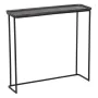 Hall de Entrada 84 x 26 x 78 cm Preto Cinzento Metal (2 Unidades) de BigBuy Home, Jogos de móveis - Ref: S8802560, Preço: 271...