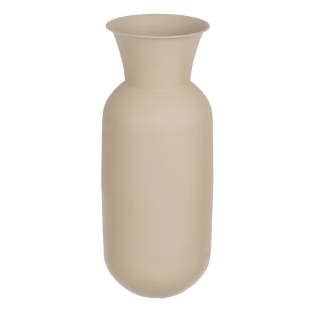 Vase 19 x 19 x 51 cm Cream Iron by BigBuy Home, Vases - Ref: S8802570, Price: 37,97 €, Discount: %