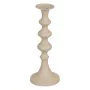 Portavelas 13 x 13 x 33 cm Aluminio Crema de BigBuy Home, Candelabros y portavelas - Ref: S8802572, Precio: 31,63 €, Descuent...