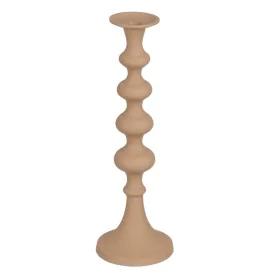 Candleholder 13 x 13 x 39,5 cm Beige Aluminium by BigBuy Home, Candelabras and candle holders - Ref: S8802573, Price: 34,11 €...