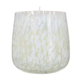 Bougeoir Verre Blanc 10 x 10 x 10 cm de BigBuy Home, Bougeoirs et chandeliers - Réf : S8802576, Prix : 18,98 €, Remise : %