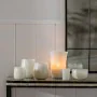 Castiçais Cristal 13 x 13 x 13 cm Branco de BigBuy Home, Candelabros e suportes para velas - Ref: S8802577, Preço: 32,86 €, D...