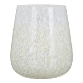 Bougeoir Verre Blanc 13 x 13 x 15 cm de BigBuy Home, Bougeoirs et chandeliers - Réf : S8802578, Prix : 35,47 €, Remise : %