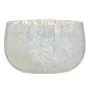 Candleholder Crystal White 13 x 13 x 8 cm by BigBuy Home, Candelabras and candle holders - Ref: S8802596, Price: 26,37 €, Dis...