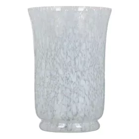 Vase Verre Blanc 15 x 15 x 22 cm de BigBuy Home, Vases - Réf : S8802597, Prix : 30,31 €, Remise : %