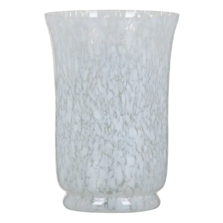 Vase Verre Blanc 15 x 15 x 22 cm de BigBuy Home, Vases - Réf : S8802597, Prix : 30,31 €, Remise : %