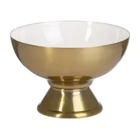 Centerpiece White Golden 25 x 25 x 16,5 cm by BigBuy Home, Ornaments - Ref: S8802611, Price: 29,10 €, Discount: %